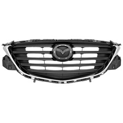 MAZDA CX-9 GRILLE ASSY BLACK W/CHROME OUTER MLDG OEM#TK4850710G 2016-2020 PL#MA1200210