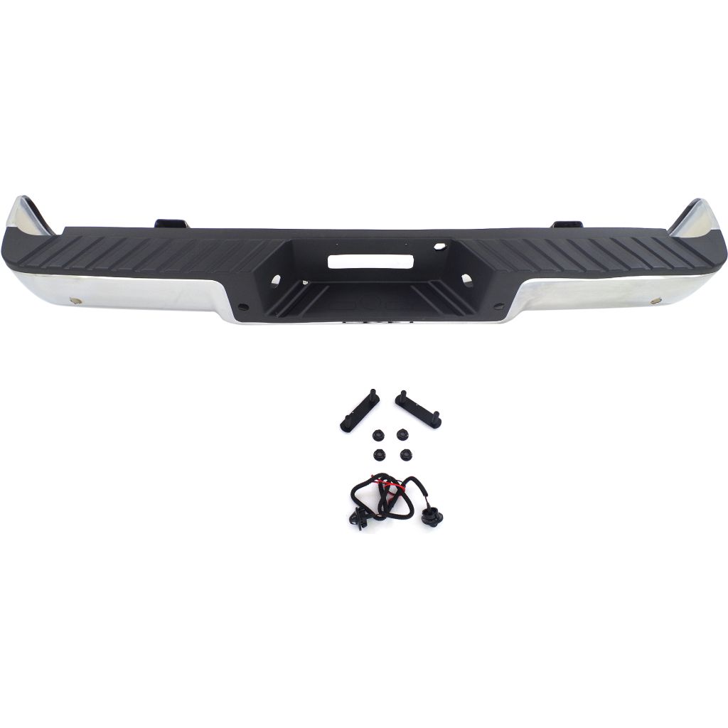 LINCOLN MARK LT STEP BUMPER ASSEMBLY CHROME (WO/HITCH)(W/ SENSOR) OEM#8L3Z17906C-PFM 2006-2008 PL#FO1103142