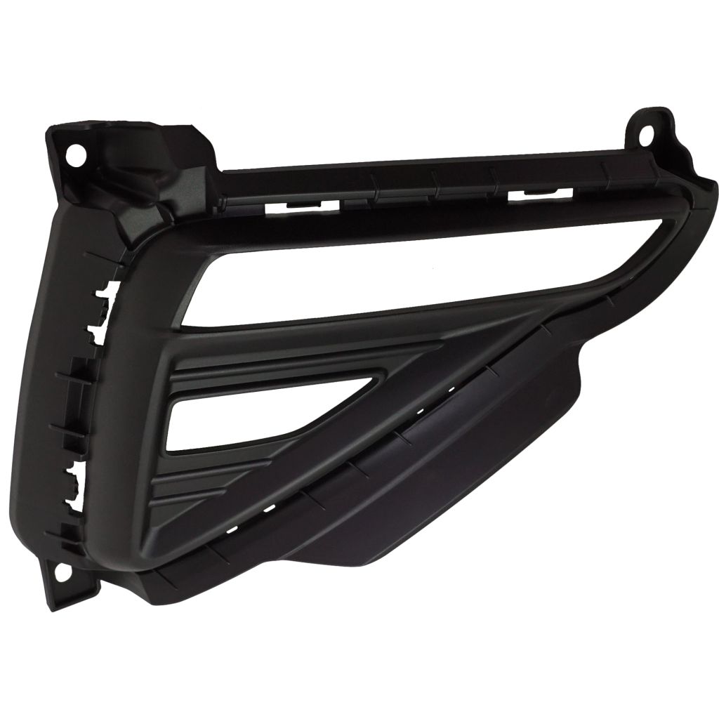 KIA FORTE SEDAN REAR BUMPER INSERT LEFT (Driver Side) TXT-BLACK (FE) OEM#86661M7000 2019-2021 PL#KI1138100