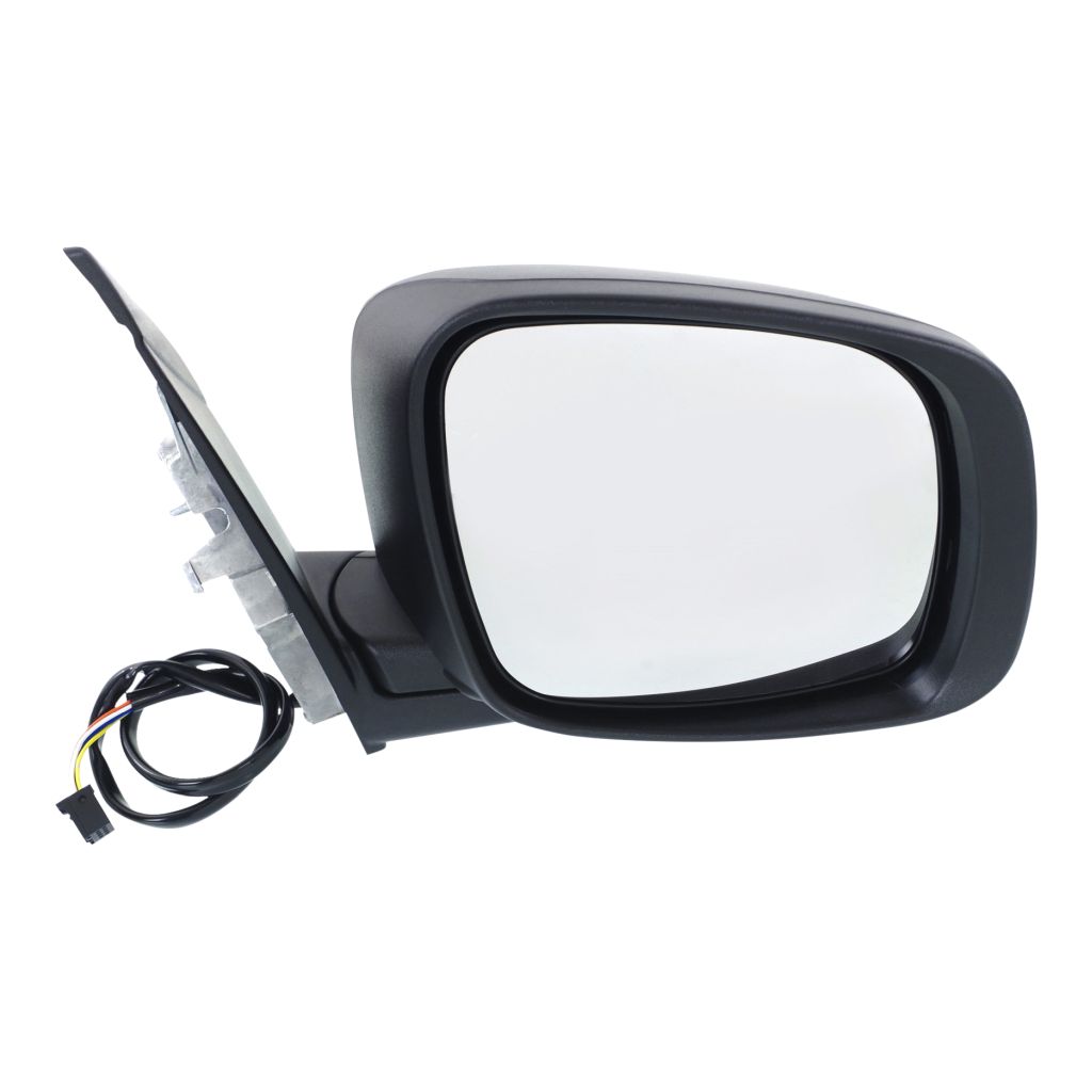CHRYSLER TOWN & COUNTRY DOOR MIRROR RIGHT (Passenger Side) PWR/HTD/PWR-FOLD (WO/SIDE OBJECT)(TXT BLACK) OEM#5113348AL 2008-2015 PL#CH1321384