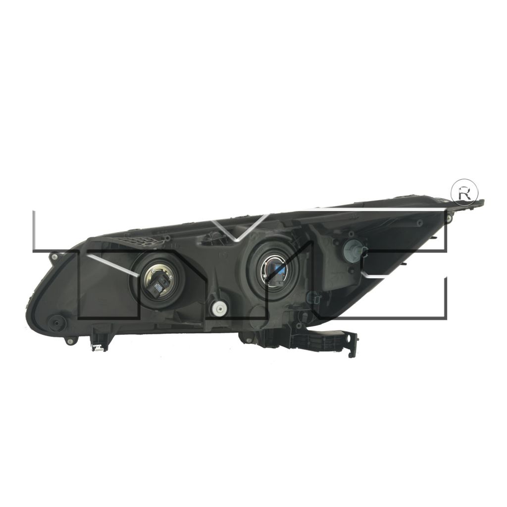 HONDA ACCORD SEDAN HEAD LAMP ASSEMBLY LEFT (Driver Side) (4 CYL)(HALOGEN) **CAPA** OEM#33150T2AA01 2013-2015 PL#HO2502151C