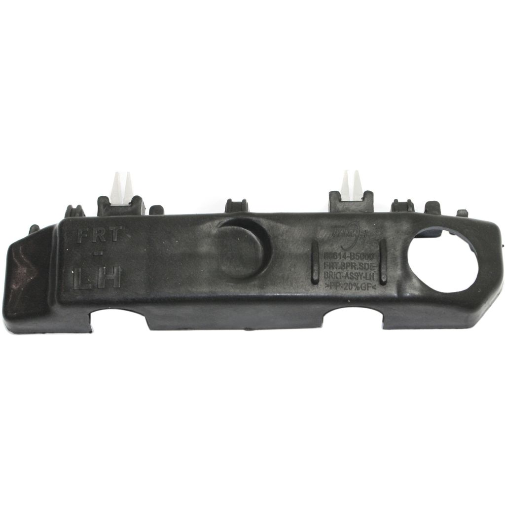 KIA FORTE5 HATCHBACK FRONT BUMPER COVER SIDE BRACKET LEFT (Driver Side) (PLASTIC) (EXC SX 17-18) OEM#86513A7000 2014-2018 PL#KI1032102