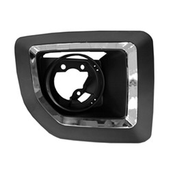 GM TRUCKS & VANS SILVERADO/PU 2500/3500 (CHEVY) FOG LAMP BEZEL RIGHT (Passenger Side) CHROME/BLACK OEM#23178898 2015-2019 PL#GM1039203