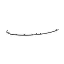 AUDI A3 SEDAN FRONT BUMPER COVER MOLDING LEFT (Driver Side) MAT-BLK OEM#8V5807533A 2017-2020 PL#AU1046103