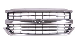 GM TRUCKS & VANS SILVERADO/PU 1500 (19 OLD STYLE) GRILLE ASSY CHROME (HIGH COUNTRY) **CAPA** OEM#84056776 2016-2018 PL#GM1200759C