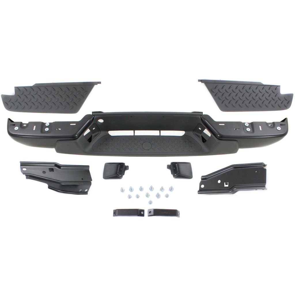 GM TRUCKS & VANS COLORADO (CHEVY) STEP BUMPER ASSEMBLY BLACK (W/O XTREME & TOWING) OEM#20814972-PFM 2004-2007 PL#GM1103146