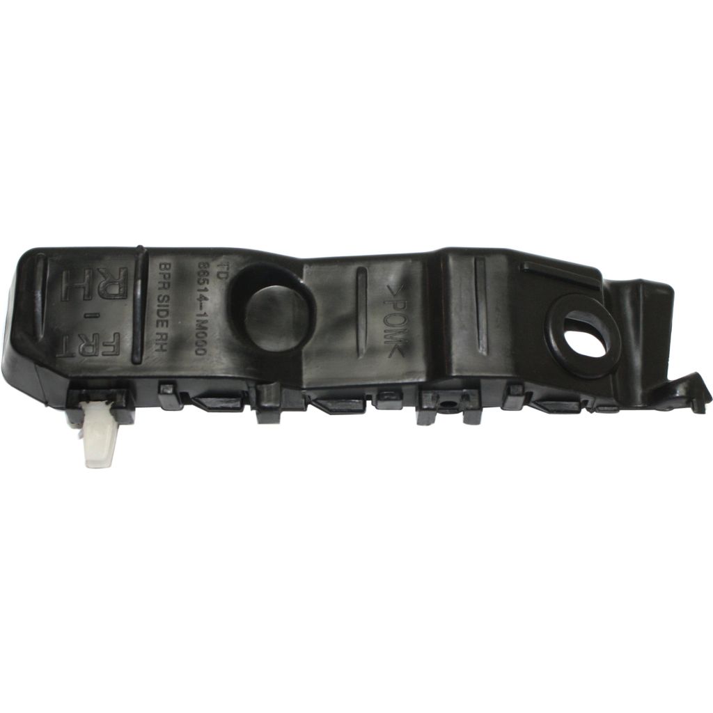 KIA FORTE5 HATCHBACK FRONT BUMPER COVER SIDE BRACKET RIGHT (Passenger Side) (PLASTIC) OEM#865141M000 2011-2013 PL#KI1067106