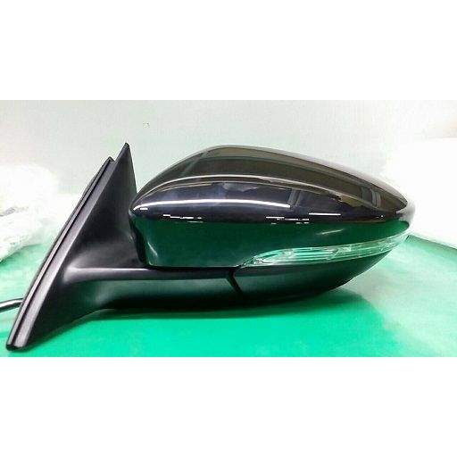 VOLKSWAGEN PASSAT DOOR MIRROR LEFT (Driver Side) PWR/HTD/SIGNAL/MEMORY/P-FOLD (W/BSD)(PRM) OEM#561857507BC9B9-PFM 2016-2019 PL#VW1320166