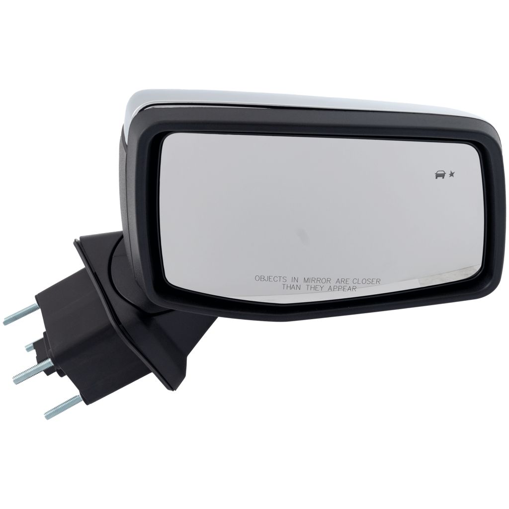 GM TRUCKS & VANS SILVERADO/PU 1500 DOOR MIRROR RIGHT (Passenger Side) PWR/HTD/SIGNAL (W/BSD)(CHROME)(STD) OEM#85676750-PFM 2022-2023 PL#GM1321643