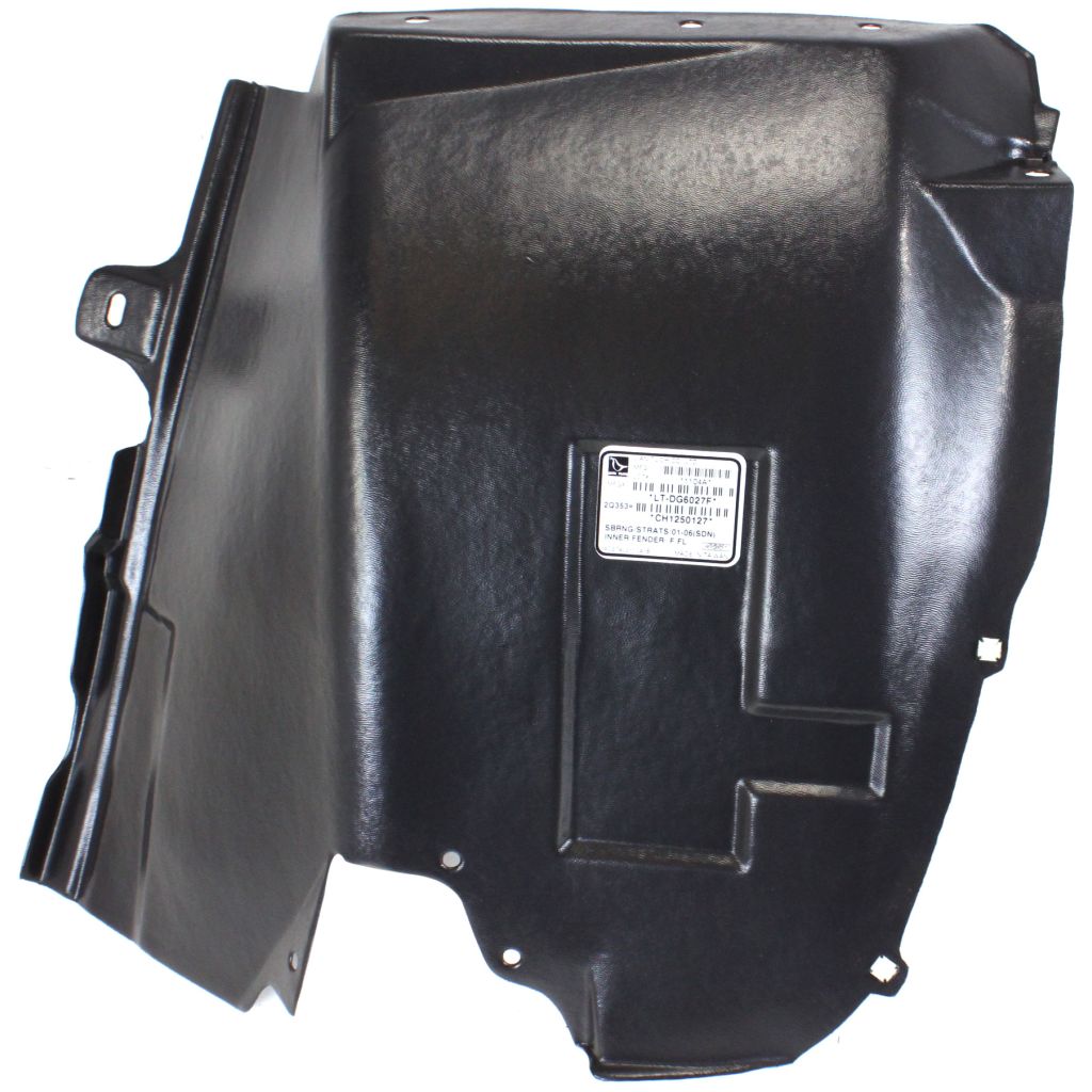 DODGE STRATUS/SEDAN FENDER LINER LEFT (Driver Side) (FT SECTION) OEM#4878159AB 2001-2006 PL#CH1250127