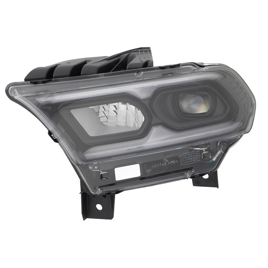 DODGE TRUCKS & VANS DURANGO HEAD LAMP ASSY LEFT (Driver Side) (WO/TURN SIGNAL)(WO/LEVELING)(BLACK) OEM#68433783AE 2021-2025 PL#CH2502345
