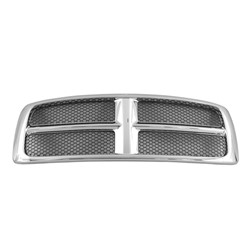 DODGE TRUCKS & VANS DODGE/PU ( R1500)(EXC Mega Cab ) GRILLE ASSY(CHROME FRAME/PTD INNER)(HONEY COMB) OEM#55077185AG-PFM 2002-2005 PL#CH1200268
