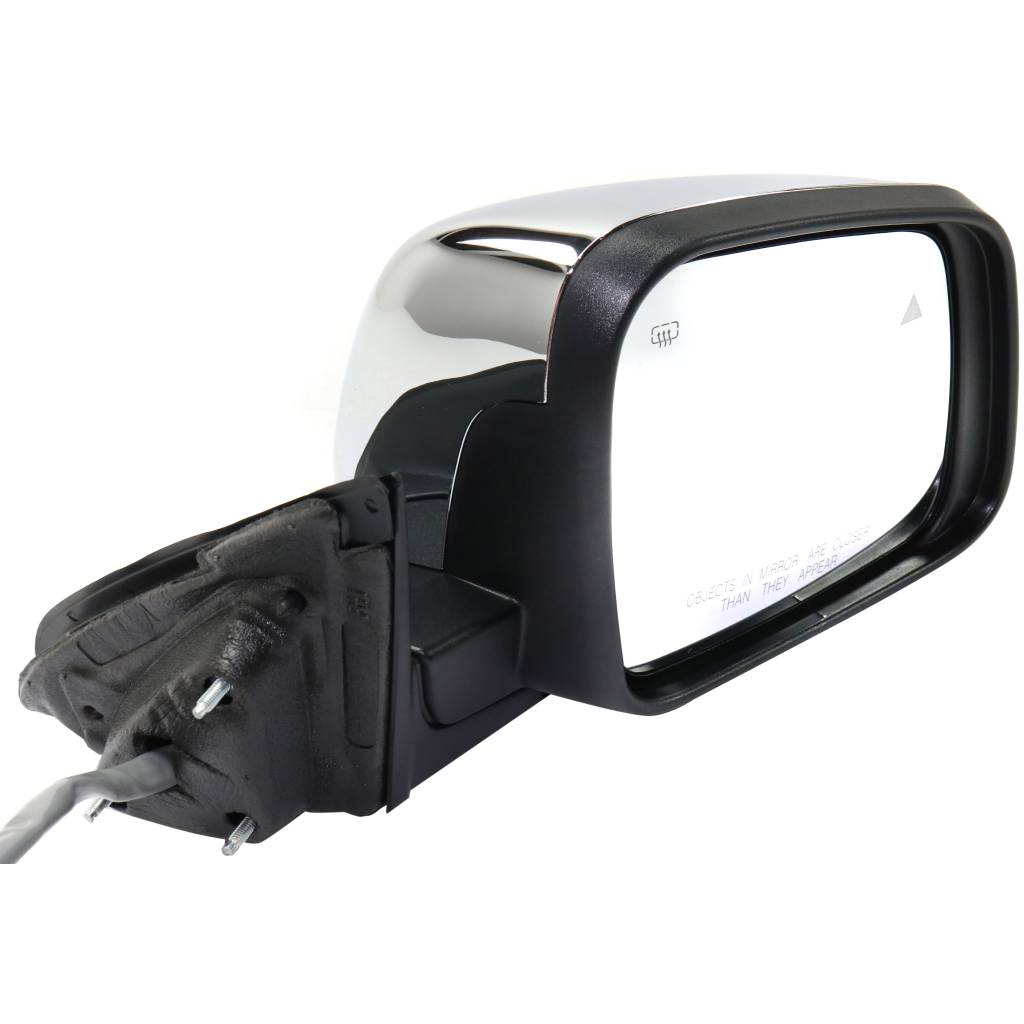 JEEPVEHICLE GRAND CHEROKEE / GRAND CHEROKEE WK DOOR MIRROR RIGHT (Passenger Side) PWR/HTD/SIGNAL/PUDDLE/MEMORY/P-FOLD (CHROME CVR)(W/BSD)(WO/AUTO DIM) OEM#68236932AB-PFM 2014-2021 PL#CH1321416