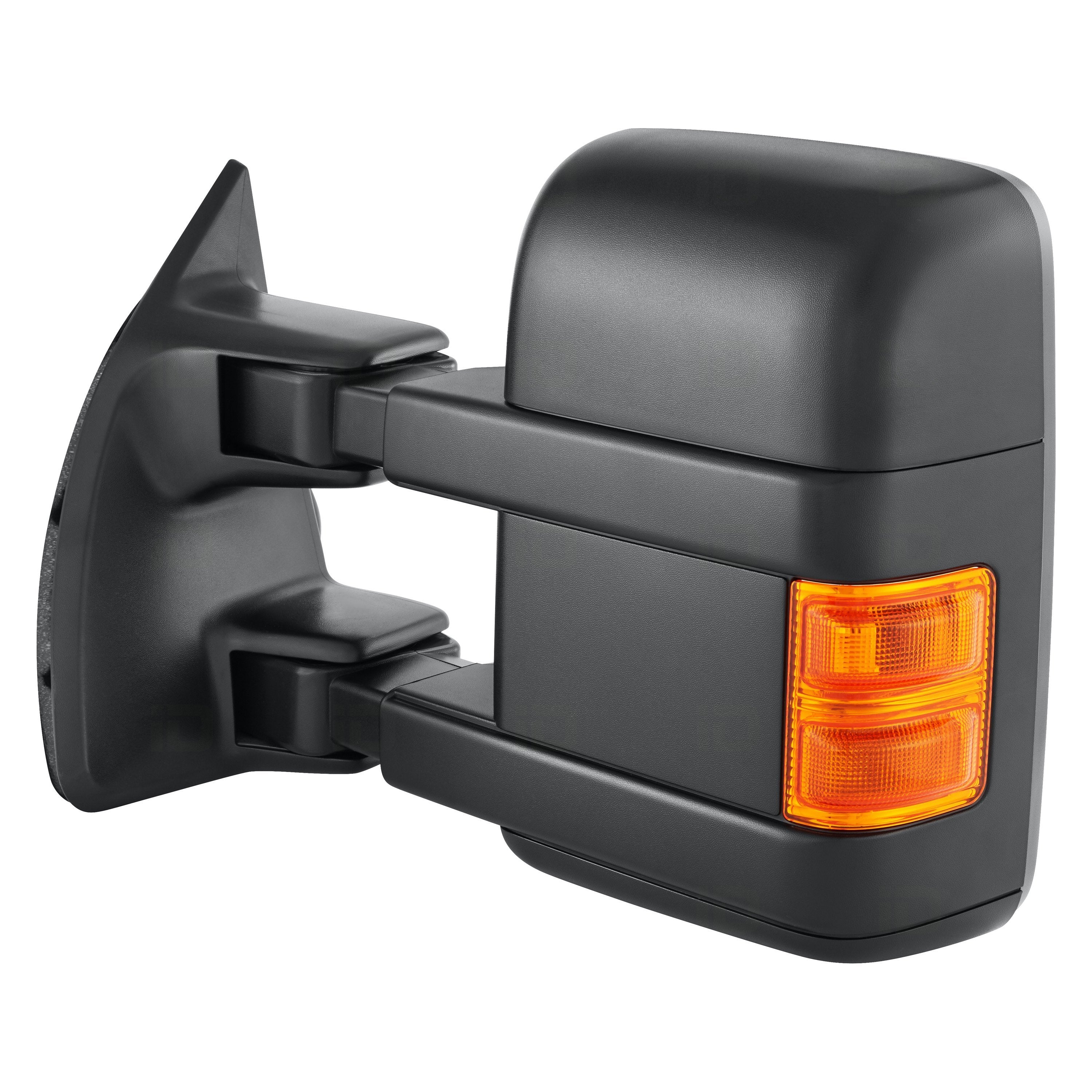 FORD TRUCKS & VANS FORD/PU (F250/350/450/550) Super Duty DOOR MIRROR LEFT (Driver Side) PWR/HTD/SIGNAL/MEMORY (MANUAL TELESCOPING)(BLACK)(TOW TYPE) OEM#7C3Z17683EC 2008-2010 PL#FO1320356