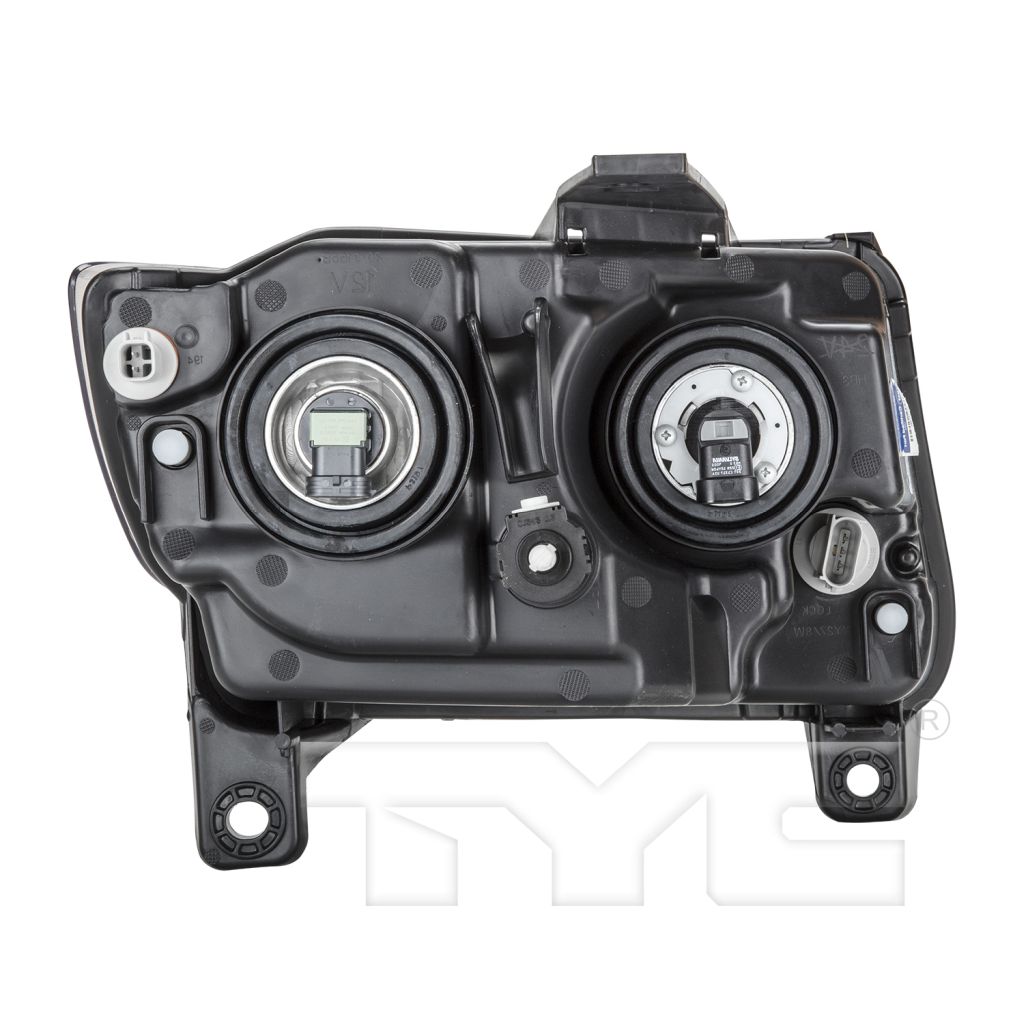 JEEP GRAND CHEROKEE HEAD LAMP ASSEMBLY LEFT (Driver Side) (HALOGEN)(EXC SRT-8) OEM#55079379AF 2011-2013 PL#CH2502224