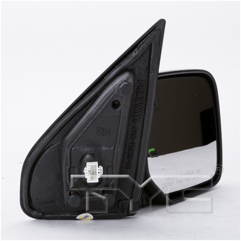 HONDA PILOT DOOR MIRROR RIGHT (Passenger Side) POWER/HEATED (WO/Signal Lamp) OEM#76208SZAA11ZA 2009-2015 PL#HO1321248