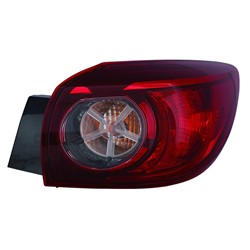 MAZDA MAZDA3 TAIL LAMP ASSY RIGHT (Passenger Side) (HB)(WO/LED) OEM#BHP151150C 2014-2018 PL#MA2805115