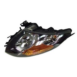 NISSAN(DATSUN) ALTIMA SEDAN HEAD LAMP ASSEMBLY LEFT (Driver Side) (HALOGEN)(BLK BEZEL) OEM#26060JA00A 2007-2009 PL#NI2502166