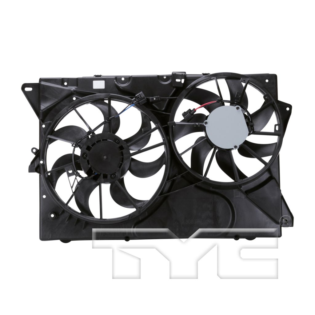FORD TRUCKS & VANS EXPLORER RADIATOR & A/C FAN ASSEMBLY (2.0L)(3.5L WO/TURBO) (WO/MODULE) OEM#BA8Z8C607G-PFM 2011-2012 PL#FO3115187
