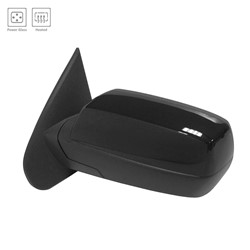 GM TRUCKS & VANS SIERRA/PU 2500/3500 (GMC) DOOR MIRROR LEFT (Driver Side) PWR/HTD/M-FOLD (STD TYPE)(PTM CVR)(W/SPOT GLASS) OEM#84342028-PFM 2015-2019 PL#GM1320481
