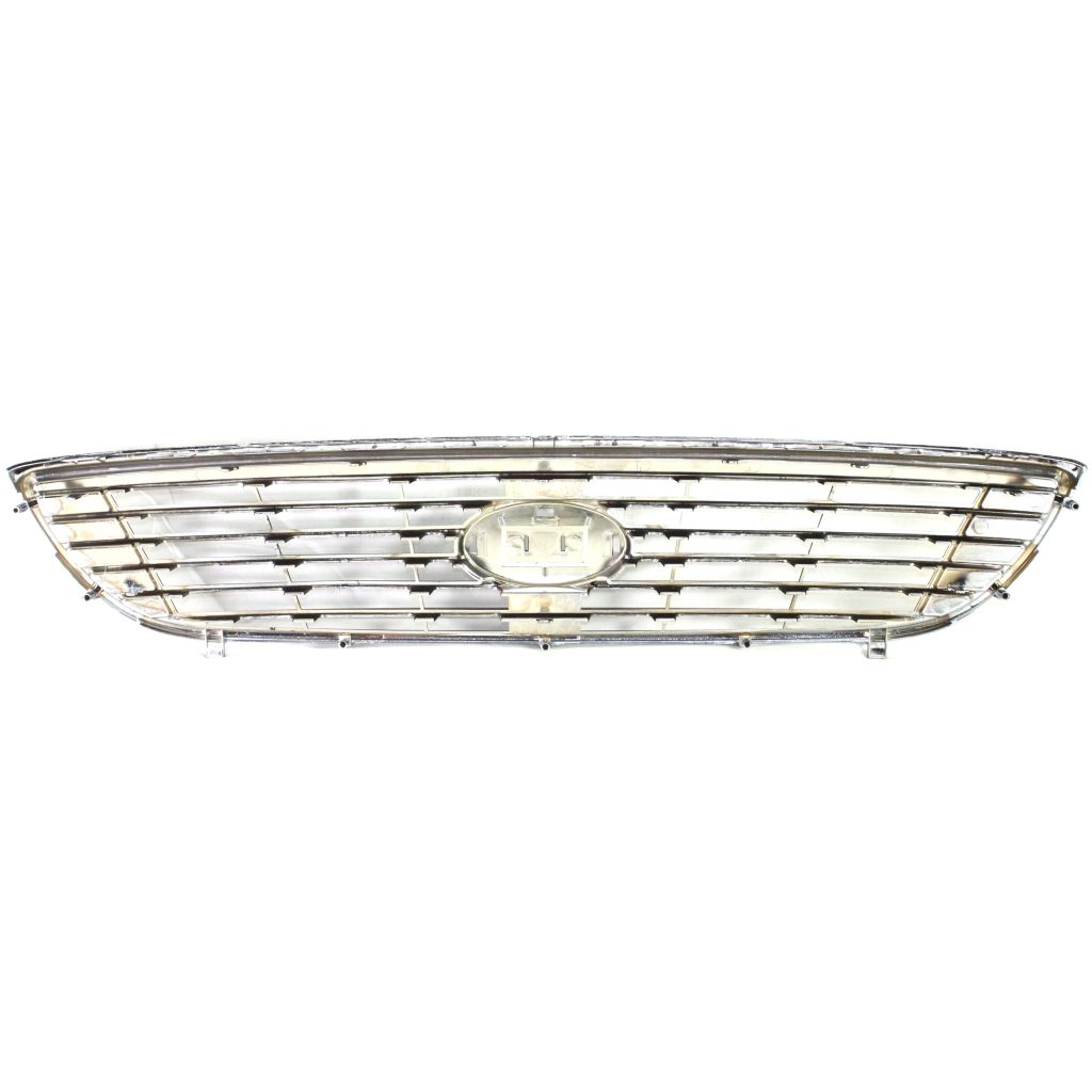 KIA OPTIMA (New Style)(W/1PC HEAD/LAMP) GRILLE CHR/BLK OEM#863502G100 2006-2008 PL#KI1200122