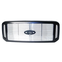 FORD TRUCKS & VANS FORD/PU (F250/350/450/550) Super Duty GRILLE BLACK (HARLEY DAVIDSON)(W/BILLET DESIGN) OEM#6C3Z8200DH 2005-2007 PL#FO1200458