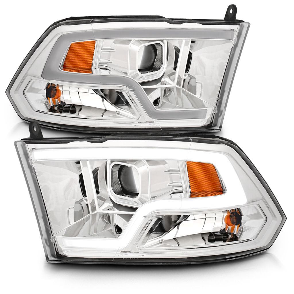 DODGE TRUCKS & VANS DODGE/PU (R2500/3500) HEAD LAMP ASSEMBLY RIGHT (Passenger Side) (HIGH/LOW BEAM 1 BULB) OEM#55277410AF 2010-2012 PL#CH2503217