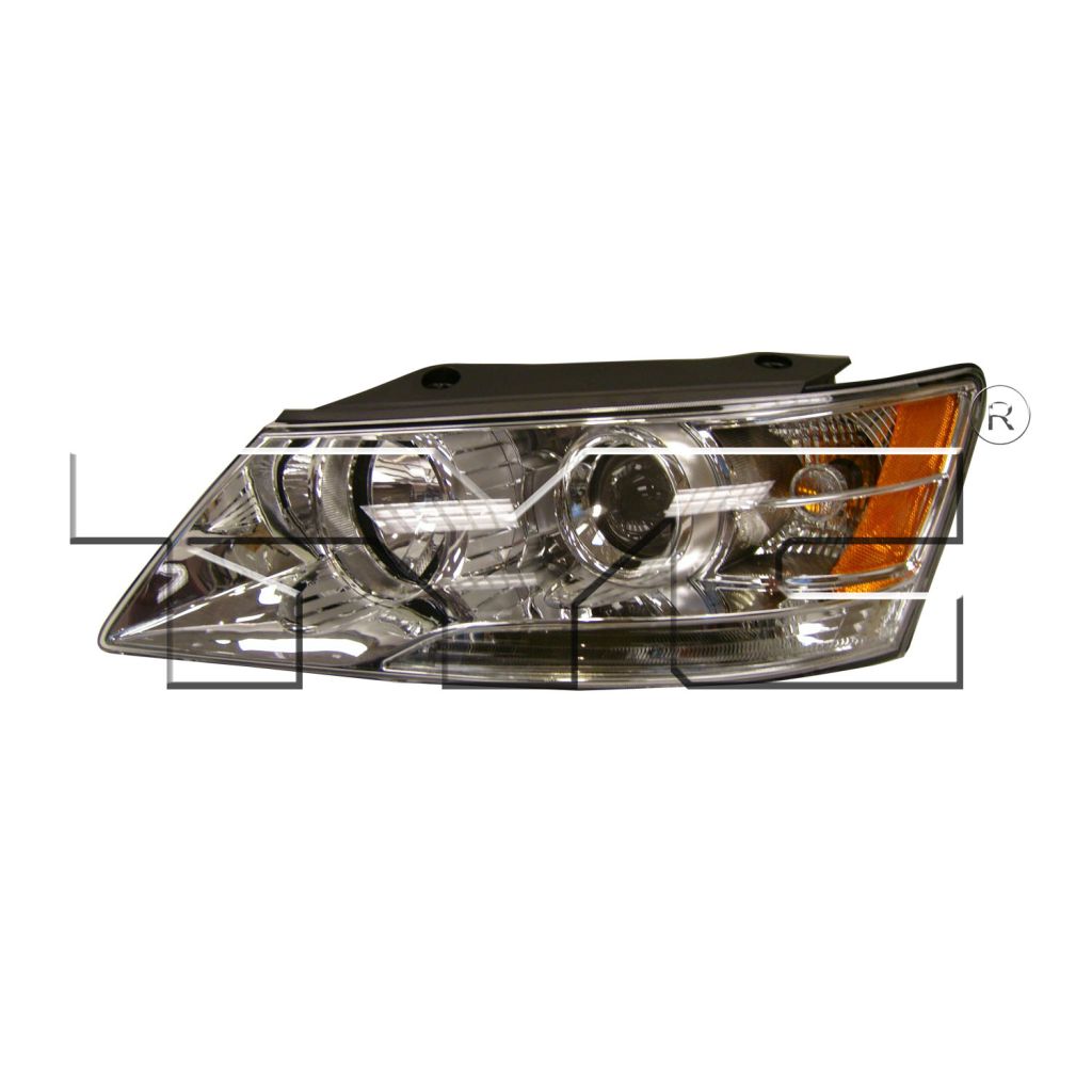 HYUNDAI SONATA HEAD LAMP ASSY LEFT (Driver Side) OEM#921010A500 2009-2010 PL#HY2502148