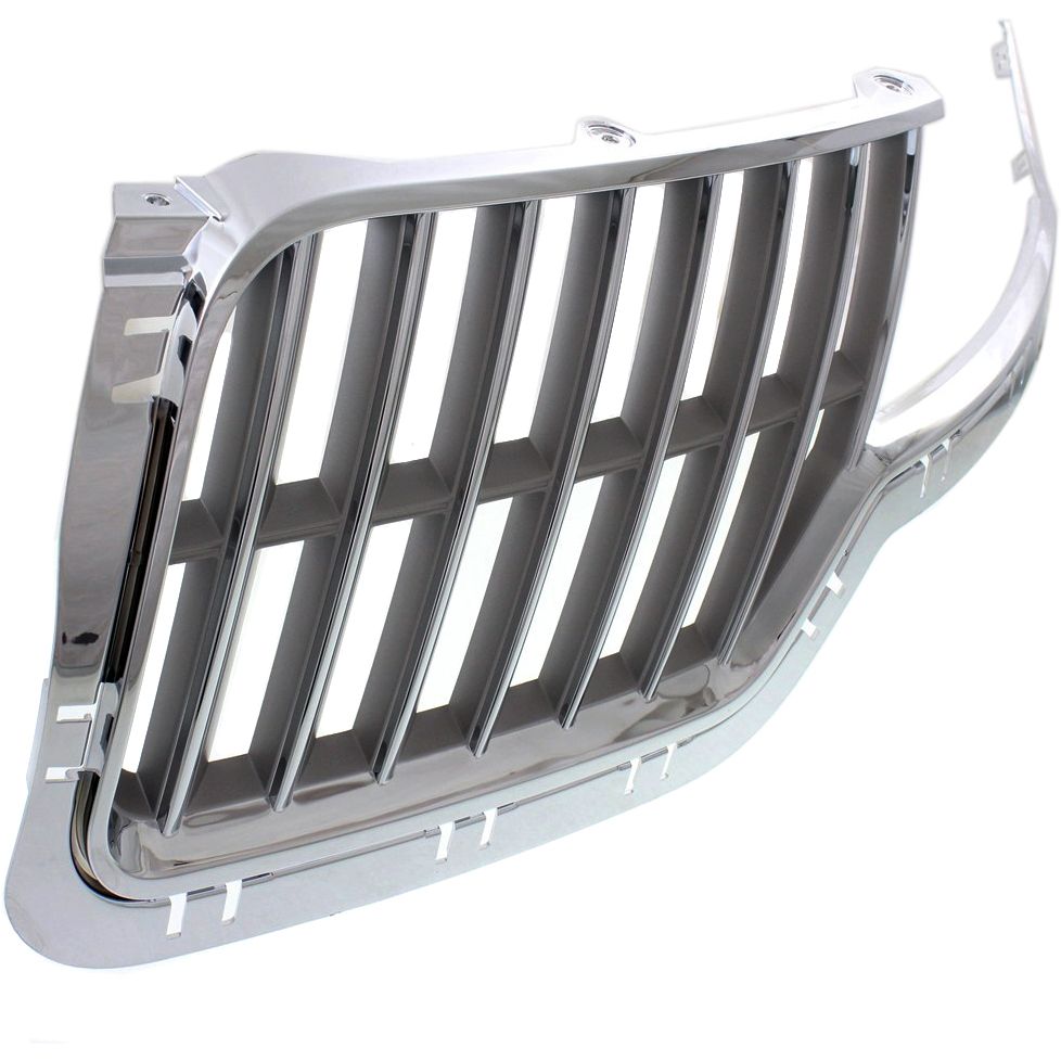 LINCOLN MKZ HYBRID GRILLE CHROME/SILVER LEFT (Driver Side) (WO/SPORT) OEM#AH6Z8200B 2011-2012 PL#FO1200544