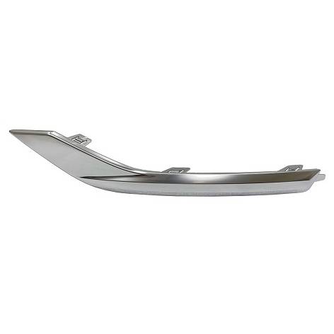 HYUNDAI SANTA FE REAR BUMPER SIDE MLDG RIGHT (Passenger Side) SATIN-CHROME (EXC SE/XRT) OEM#86695S2600 2021-2023 PL#HY1147112