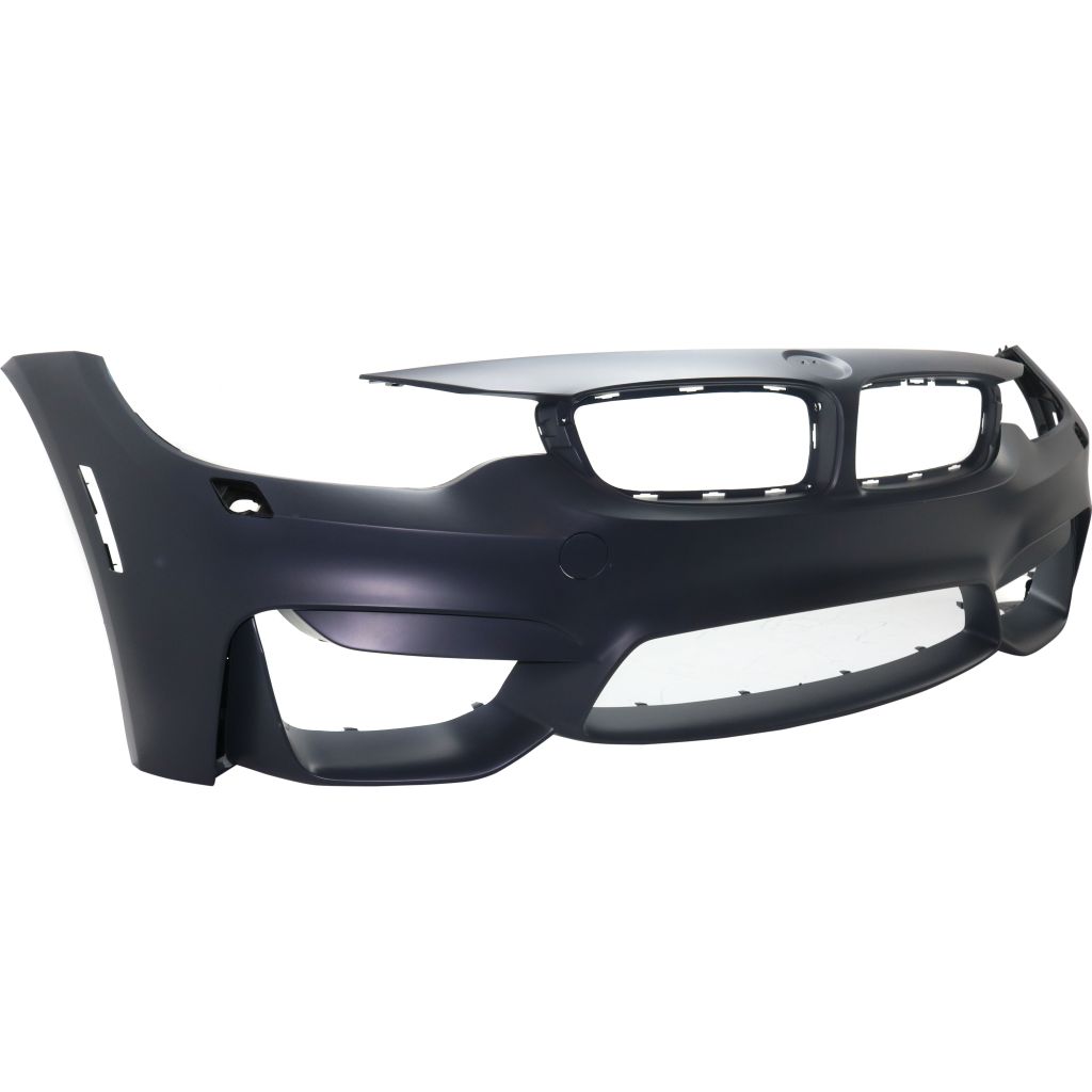 BMW BMW M3 SEDAN FRONT BUMPER COVER PRIMED (W/WASHER)(WO/SENSOR)(WO/CAMERA) OEM#51118058824 2015-2018 PL#BM1000409