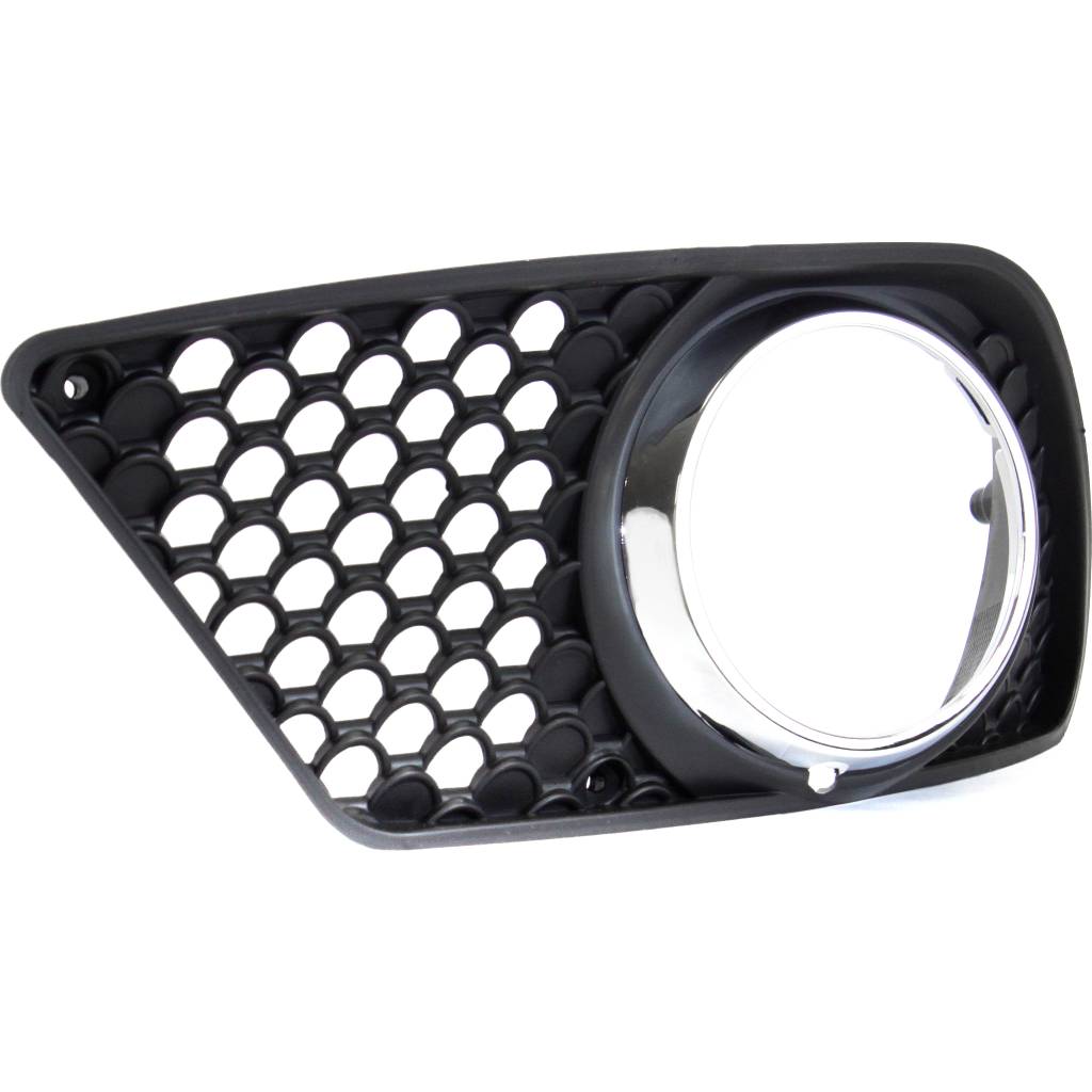 MERCEDES-BENZ C-CLASS SEDAN (204) FOG LAMP COVER CHR/BLK LEFT (Driver Side) (SPORT) OEM#2048850253 2008-2010 PL#MB1038118