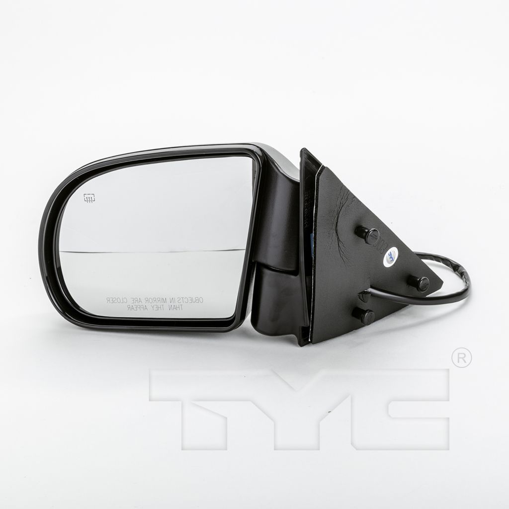 GM TRUCKS & VANS BLAZER (MID SIZE) (CHEVY) DOOR MIRROR LEFT (Driver Side) POWER/HEATED (w/o light sensitive) OEM#15105941 1999-2005 PL#GM1320192
