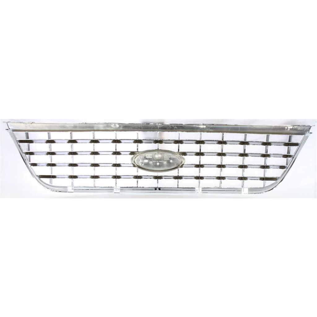 FORD TRUCKS & VANS EXPLORER GRILLE CHROME/GRAY (XLS/XLS Sport/XLT/XLT Sport) OEM#1L2Z8200AAB 2002 PL#FO1200396