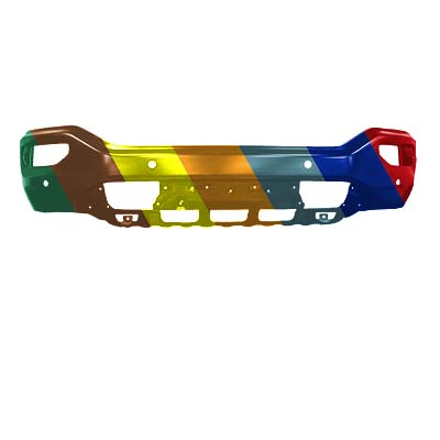 GM TRUCKS & VANS SIERRA/PU 1500 (19 OLD STYLE) FRONT BUMPER PTD (W/ SENSOR) OEM#23381976 2016-2019 PL#GM1002864