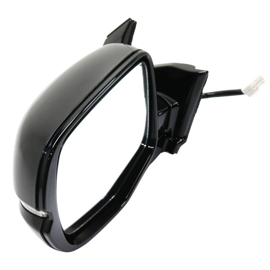 HONDA PILOT DOOR MIRROR LEFT (Driver Side) PWR/HTD/SIGNAL/MEMORY (WO/CAMERA)(GLOSS-BLACK BASE) OEM#76250TG7A62ZD 2017-2022 PL#HO1320307