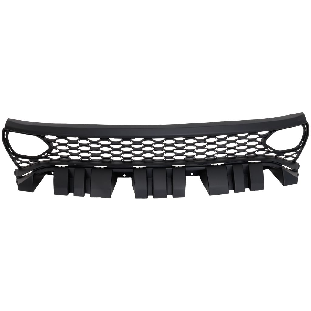 DODGE CHARGER GRILLE TEXT-BLACK (W/2 AIR DUCTS)(SCAT PACK/SRT HELLCAT)(WO/WIDE BODY) OEM#68417502AA 2019-2023 PL#CH1200411