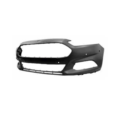 FORD FUSION HYBRID/ENERGI FRONT BUMPER COVER PRIMED (WO/TOW HOOK HOLE)(W/ACTIVE PARK ASSIST SENSOR HOLES) OEM#ES7Z17D957CPTM 2013-2016 PL#FO1000681