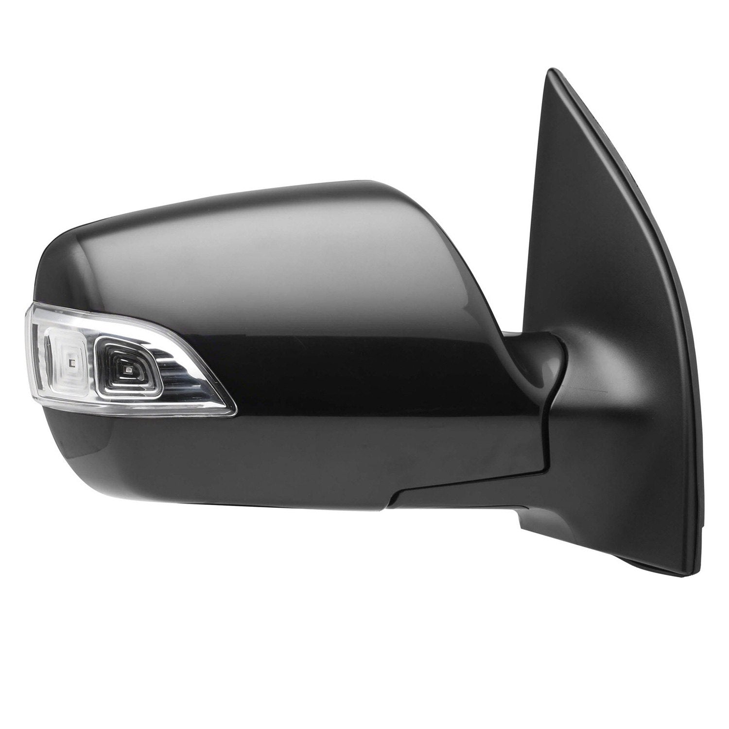 KIA SEDONA MINIVAN DOOR MIRROR RIGHT (Passenger Side) PWR/HTD/SIGNAL(W/O MEMORY) OEM#876204D923 2009-2014 PL#KI1321158