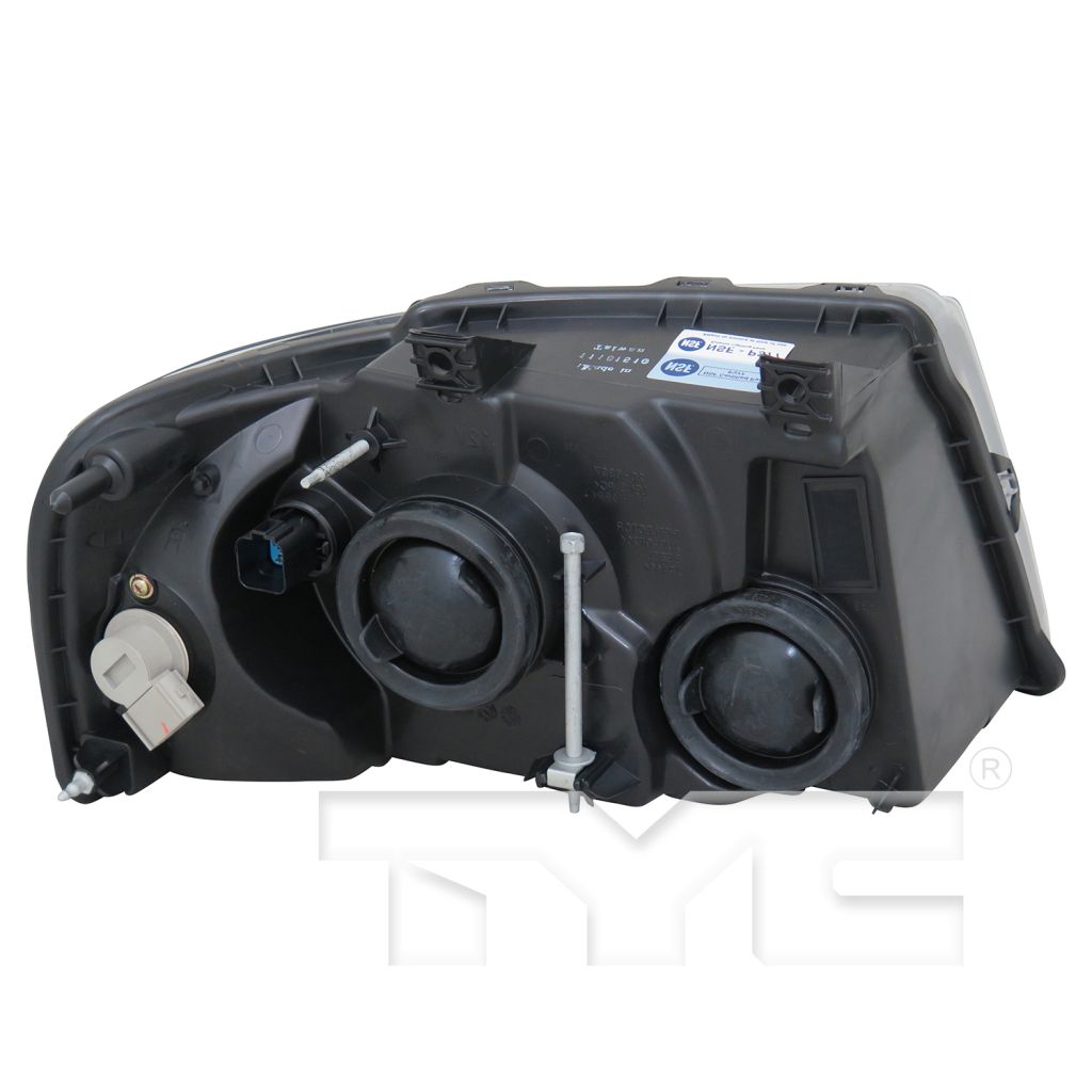 FORD TRUCKS & VANS EXPEDITION HEAD LAMP ASSY LEFT (Driver Side) (BLACK BEZEL)(W/OFF ROAD PKG) OEM#6L1Z13008DA 2003-2006 PL#FO2502198