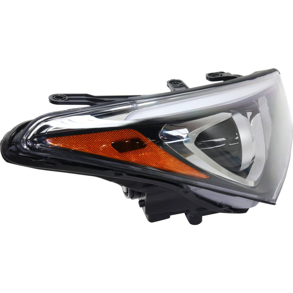 HYUNDAI SANTA FE SPORT (2.0/2.4L) HEAD LAMP ASSY RIGHT (Passenger Side) (HALOGEN)(PROJECTOR)(W/LED ACCENT) OEM#921024Z500 2017-2018 PL#HY2503205