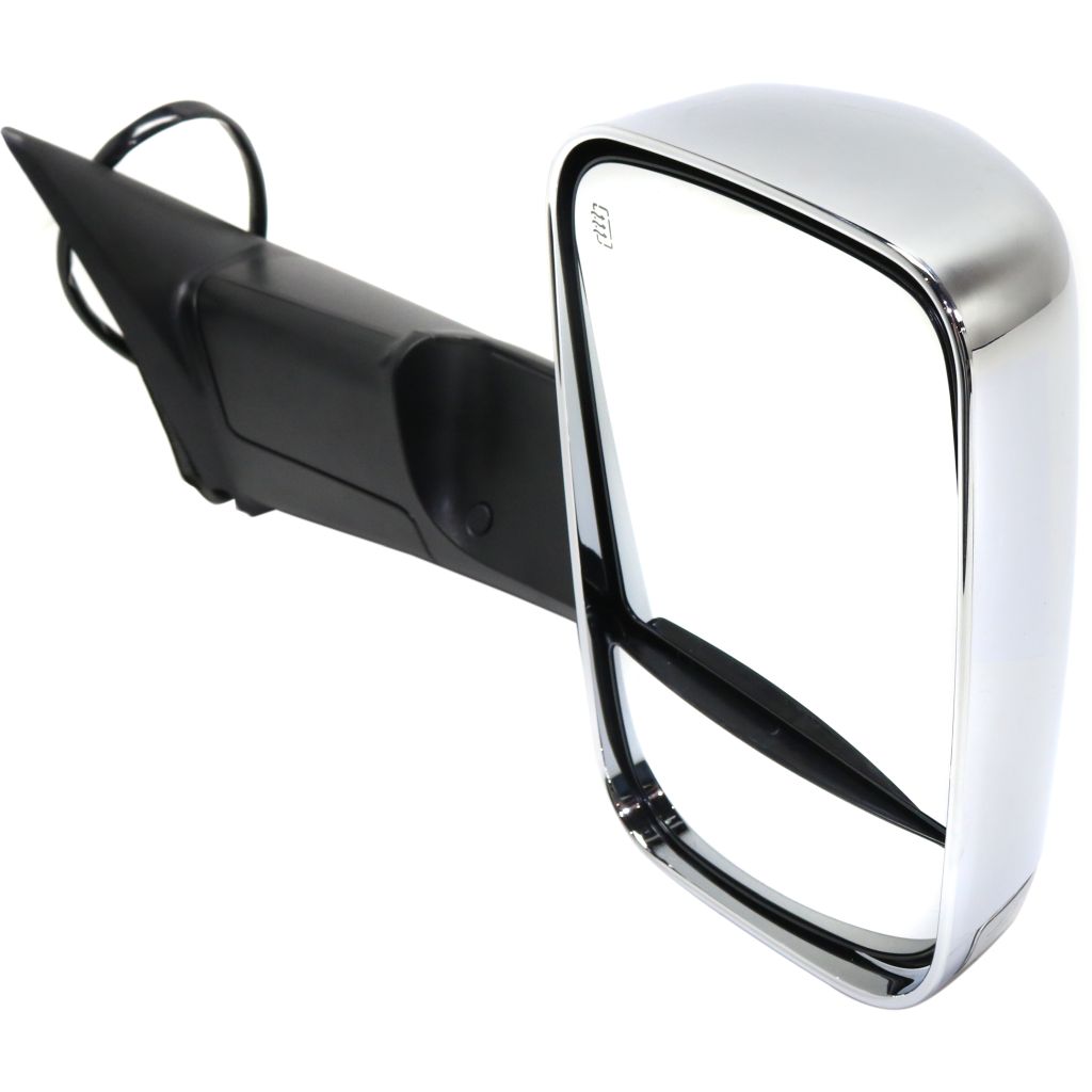 DODGE TRUCKS & VANS DODGE/PU (R2500/3500) DOOR MIRROR RIGHT (Passenger Side) PWR/HTD/SIGNAL/PUDDLE/MEMORY (CHR)(TOW TYPE) OEM#68143806AE 2012 PL#CH1321334