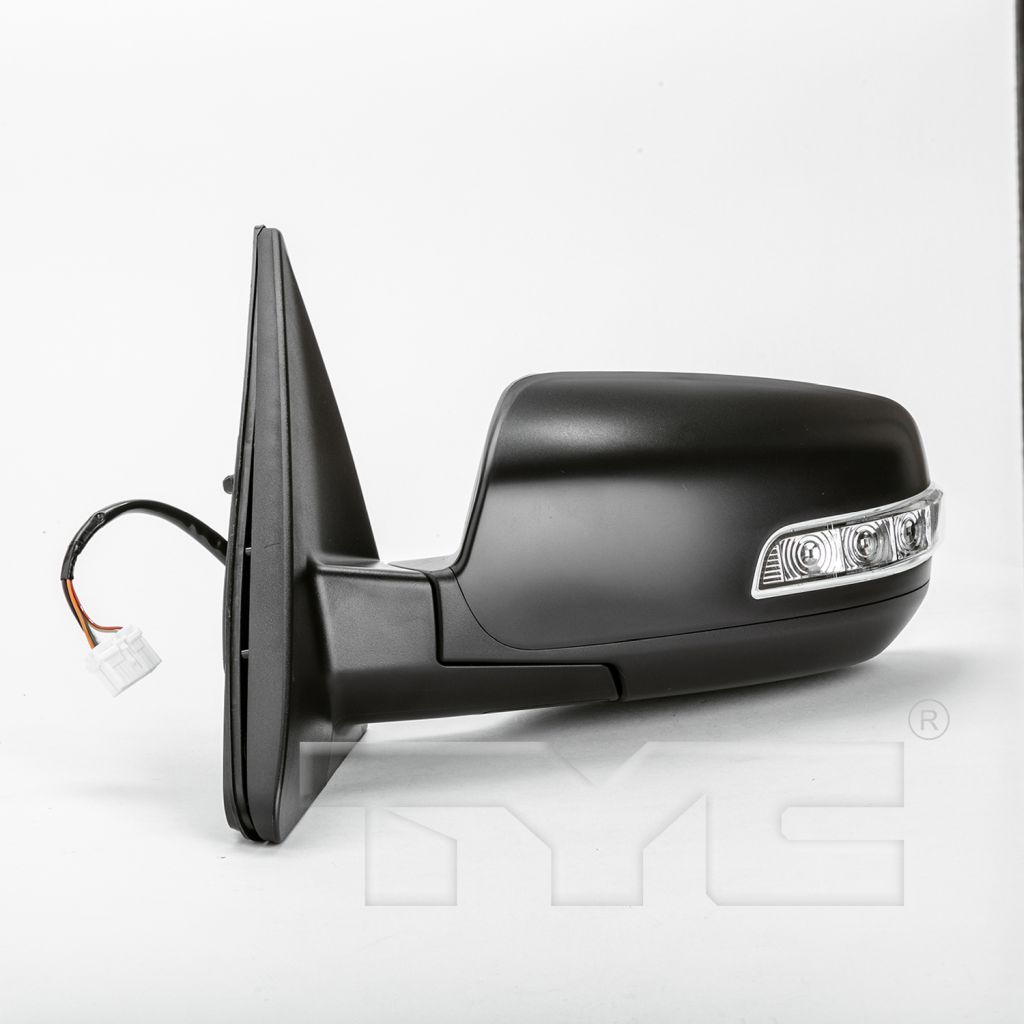 KIA SORENTO DOOR MIRROR LEFT (Driver Side) PWR/HTD/SIGNAL/M-FOLD (WO/MEMORY)(WO/BLINDSPOT) OEM#876101U050 2011-2015 PL#KI1320146