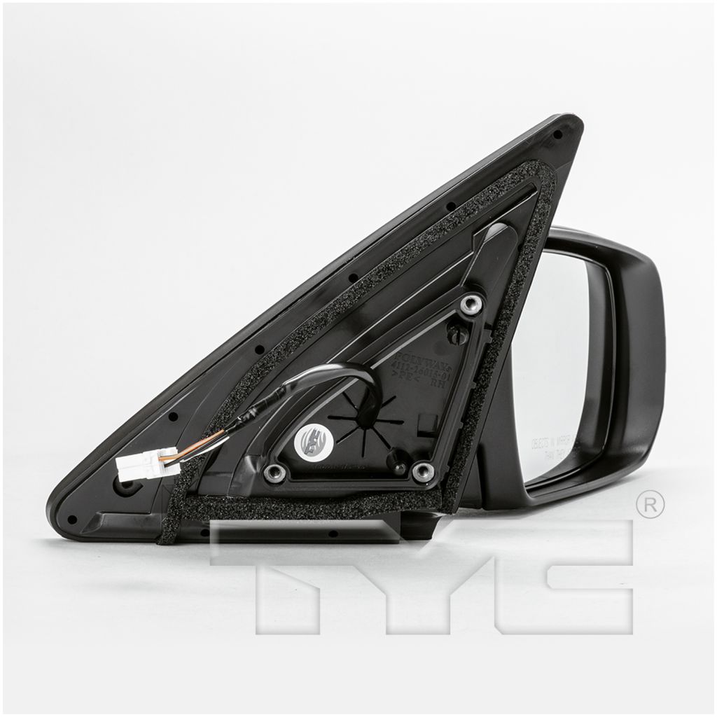 KIA SORENTO DOOR MIRROR RIGHT (Passenger Side) PWR/HTD/SIGNAL/M-FOLD (WO/MEMORY)(WO/BLINDSPOT) OEM#876201U050 2011-2015 PL#KI1321146