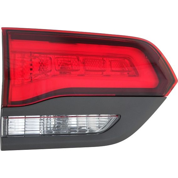 JEEPVEHICLE GRAND CHEROKEE / GRAND CHEROKEE WK BACK-UP LAMP ASSYY LEFT (Driver Side) DARK-GRAY INSERT (TRAILHAWK MDL) OEM#68316195AF 2017-2021 PL#CH2802113
