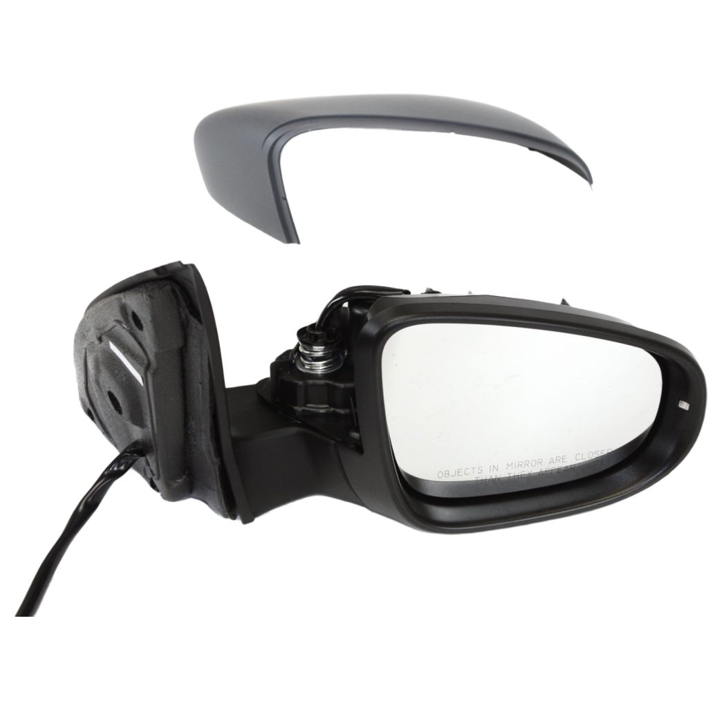 VOLKSWAGEN GOLF (2/4 DR) (LH Exhaust) DOOR MIRROR RIGHT (Passenger Side) HTD/Memory/Puddle/Power Folding; PTM) OEM#5K0857508AF9B9-PFM 2010-2014 PL#VW1321141
