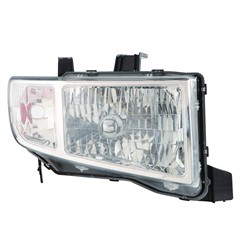 HONDA RIDGELINE HEAD LAMP UNIT RIGHT (Passenger Side)(CHR BEZEL)(EXC SPORT) **CAPA** OEM#33101SJCA11 2009-2014 PL#HO2519128C