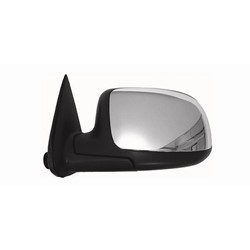 GM TRUCKS & VANS SILVERADO/PU (CHEVY) (07 OLD STYLE) DOOR MIRROR LEFT (Driver Side) POWER/HEATED (W/O LAMP)(CHR CVR) OEM#15179829 1999-2002 PL#GM1320173