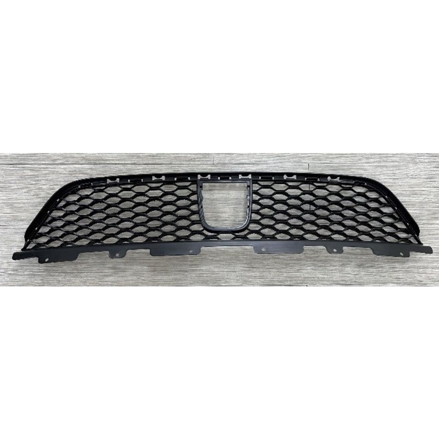 DODGE TRUCKS & VANS DURANGO FRONT BUMPER GRILLEBLACK (W/RADAR CRUISE)(W/CHROME TRIM) OEM#5113687AC 2014-2015 PL#CH1036222