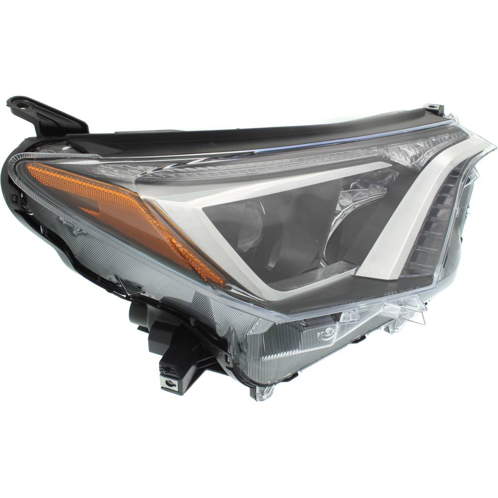 TOYOTA RAV4 HEAD LAMP UNIT RIGHT (Passenger Side) (HALGEN)(CHROME)(JAPAN) **CAPA** OEM#8113042640 2016-2018 PL#TO2519189C